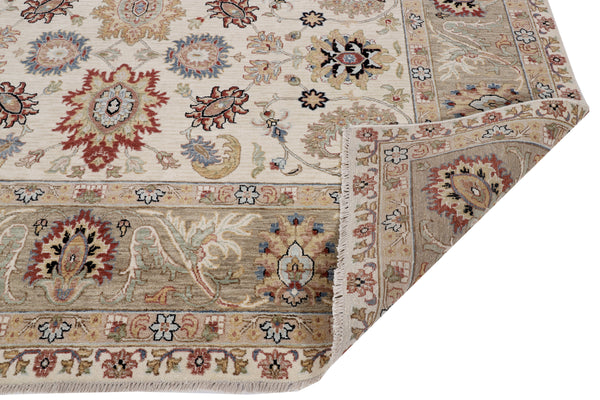 Kaoud Rugs 8.10X12.1 Rectangle Ivory MAHAL Area Rug