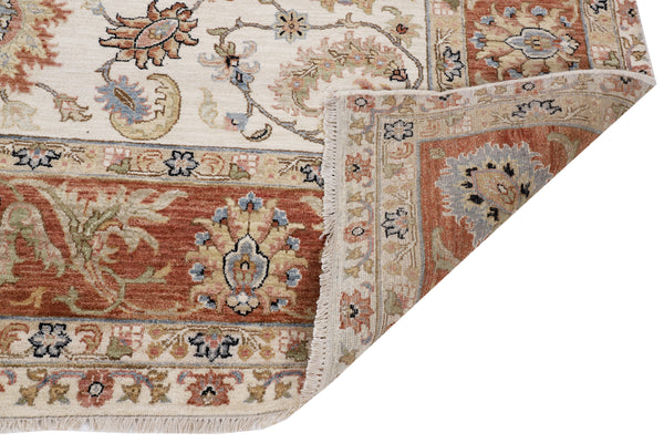 Kaoud Rugs 7.11X10.5 Rectangle Ivory MAHAL Area Rug