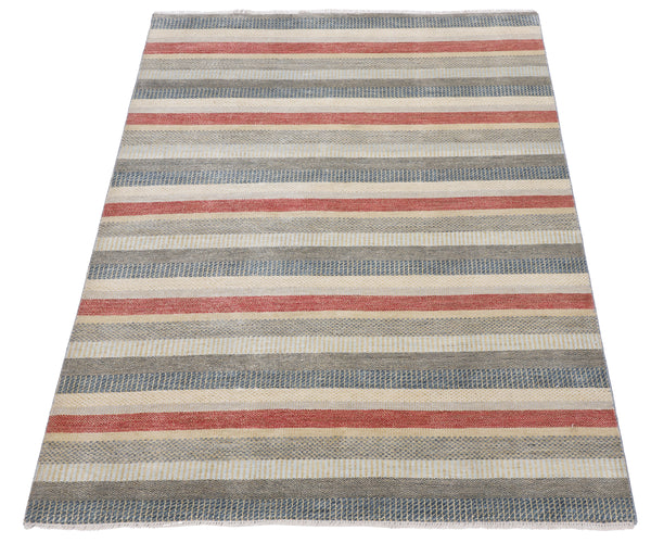 Kaoud Rugs 6.3X8.11 Rectangle BEIGE CONTEMP Area Rug