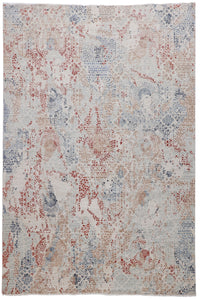 Kaoud Rugs 9X12.1 Rectangle Silver CONTEMP Area Rug
