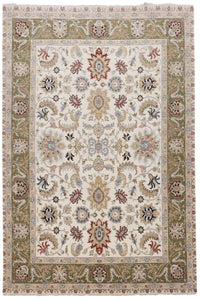 Kaoud Rugs 8.11X12.4 Rectangle Ivory MAHAL Area Rug
