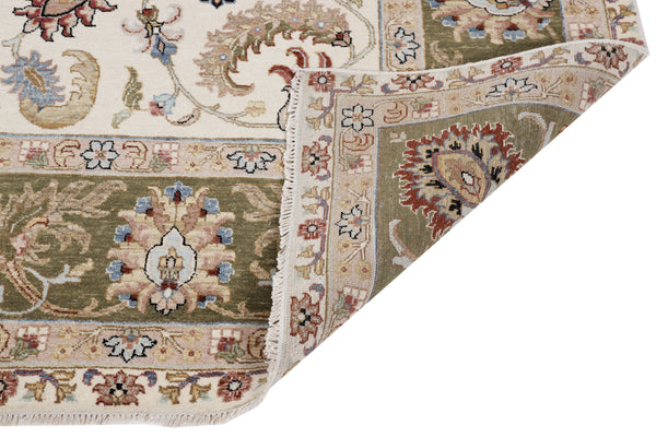 Kaoud Rugs 8.11X12.4 Rectangle Ivory MAHAL Area Rug