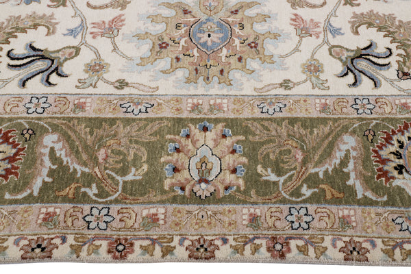 Kaoud Rugs 8.11X12.4 Rectangle Ivory MAHAL Area Rug