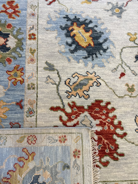 Kaoud Rugs 8.2X10.1 Rectangle Ivory OUSHAK Area Rug