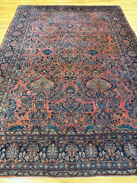 Kaoud Rugs 8.9X12.7 Rectangle ROSE SAROUK Area Rug