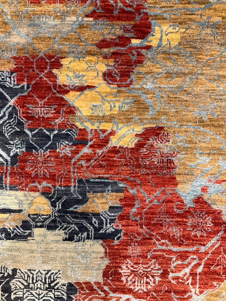 Kaoud Rugs 10x14 Rectangle MULTI CONTEMP Area Rug