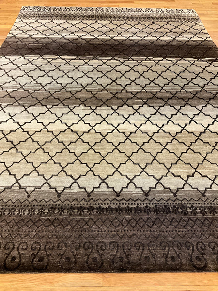 Kaoud Rugs 9X12 Rectangle IVORY CONTEMP Area Rug