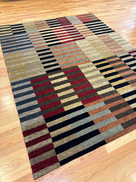 Kaoud Rugs 8X10.1 Rectangle MULTI CONTEMP Area Rug