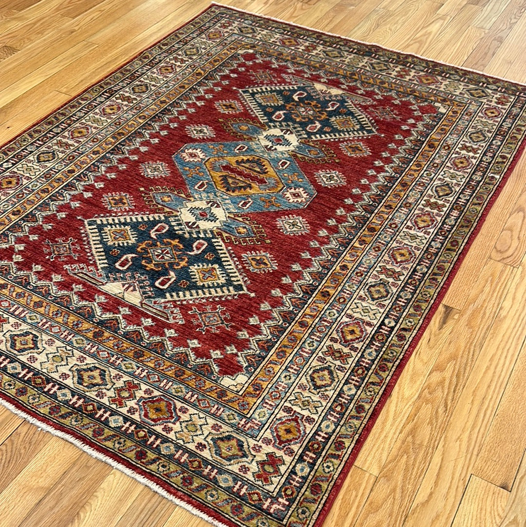 Kaoud Rugs Hand Knotted RED WOOL ANT. SERAPI