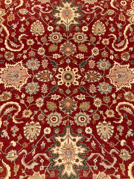 Kaoud Rugs 9.2X12 Rectangle BURGUNDY ANT. VERAMINE Area Rug