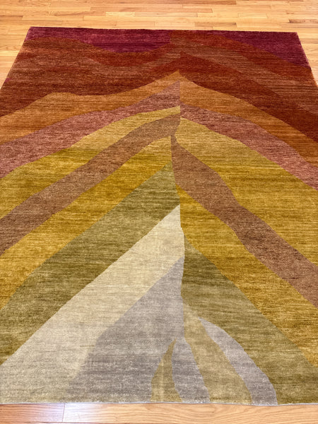 Kaoud Rugs 8.3X9.8 Rectangle MULTI GABBEH Area Rug