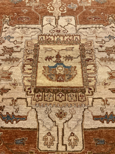 Kaoud Rugs 9.1X12.1 Rectangle GOLD ANT. GHOUM-S Area Rug