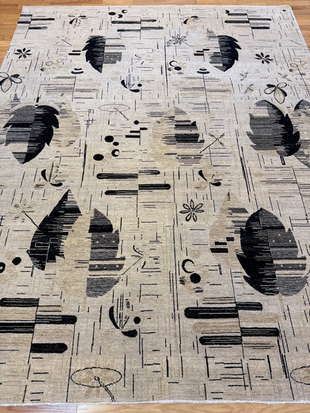 Kaoud Rugs 8.1X10.1 Rectangle BEIGE CONTEMP Area Rug