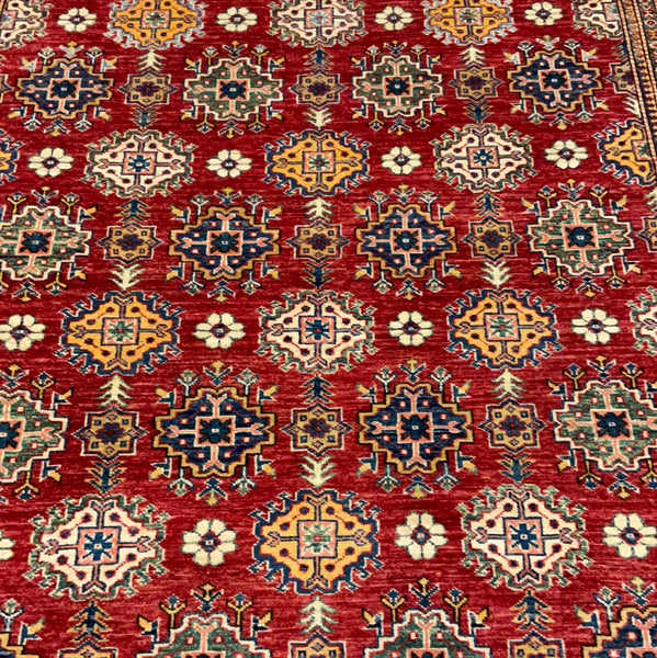 Kaoud Rugs 5.8X8 Rectangle RED ANT. KAZAK Area Rug