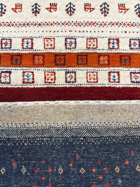 Kaoud Rugs 2.7X6.5 Runner MULTI GABBEH Area Rug
