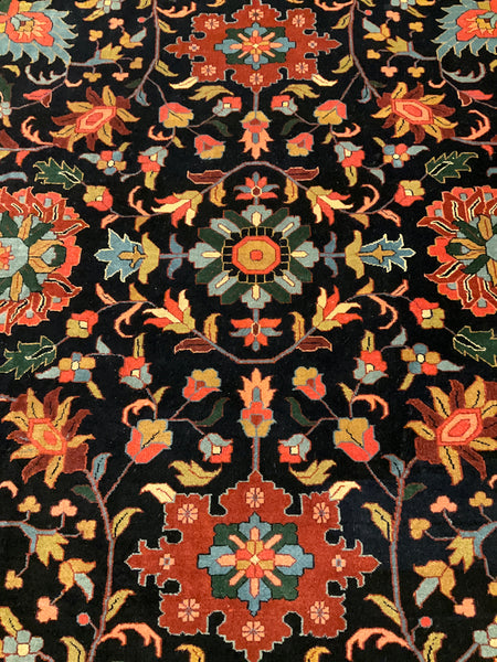 Kaoud Rugs 9.11X13.9 Rectangle NAVY SERAPI Area Rug