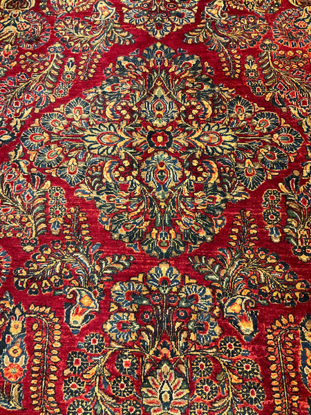 Kaoud Rugs 8.6x11.6 Rectangle RED  Area Rug