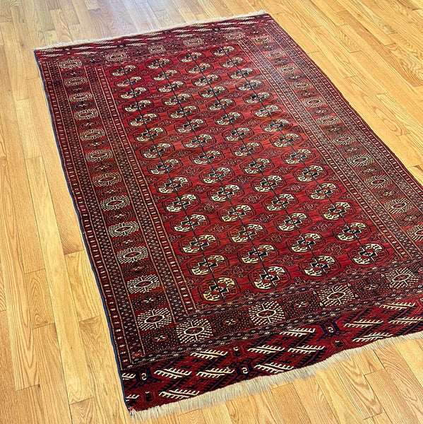 Kaoud Rugs 5.1X8 Rectangle RED OLD BOUKHARA Area Rug