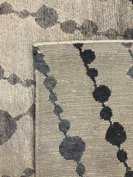 Kaoud Rugs 9X11.11 Rectangle LIGHT BLUE CONTEMP Area Rug