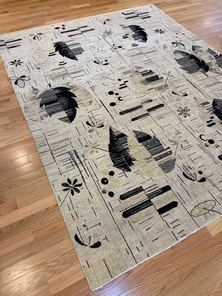Kaoud Rugs 8.1X10.1 Rectangle BEIGE CONTEMP Area Rug