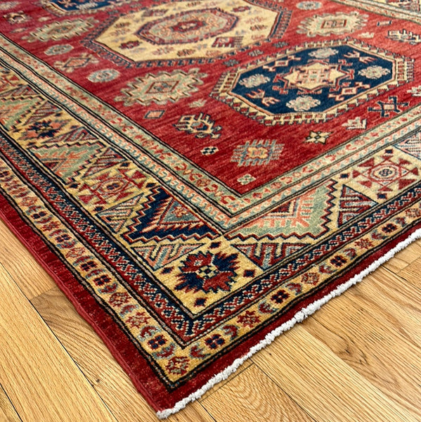 Kaoud Rugs 5X6.6 Rectangle RED ANT. KAZAK Area Rug