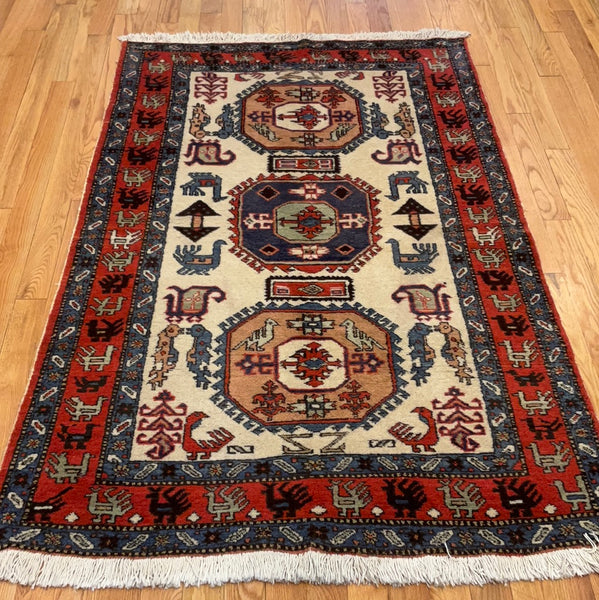 Kaoud Rugs 4.6X7 Rectangle IVORY ARDIBAL Area Rug
