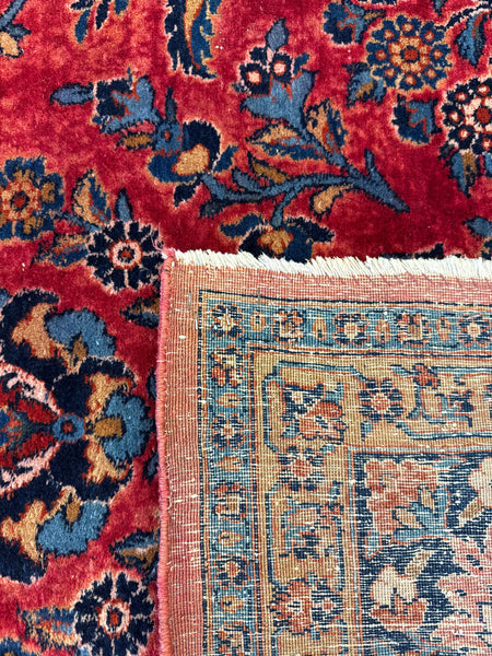 Kaoud Rugs 8X9.7 Rectangle RED KESHAN Area Rug