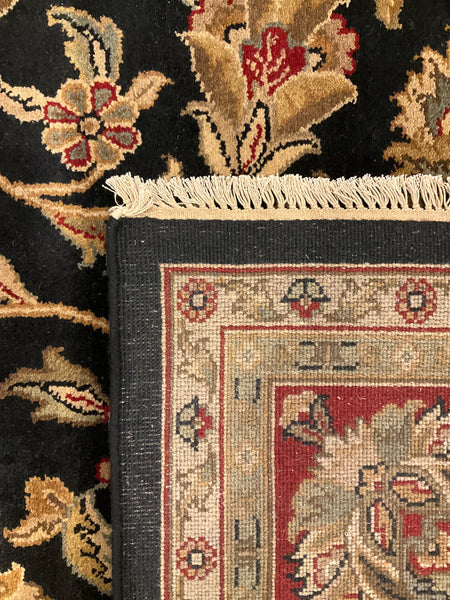 Kaoud Rugs 9.11X13.10 Rectangle BLACK ANT. MAHAL Area Rug