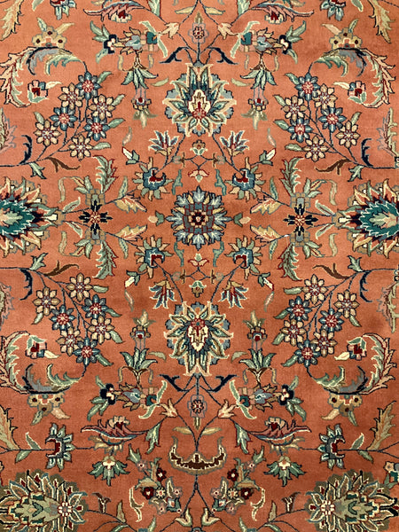 Kaoud Rugs 9.10X14.1 Rectangle LIGHT ROSE GHOUM Area Rug