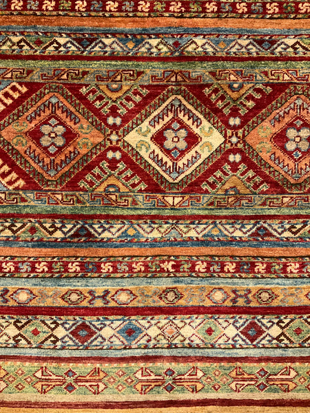 Kaoud Rugs 10.1X13 Rectangle MULTI ANT. GABBEH Area Rug