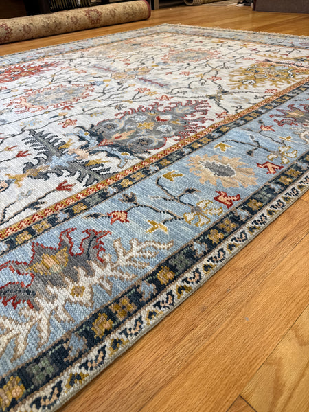 Kaoud Rugs 8.2X10 Rectangle GREY OUSHAK Area Rug