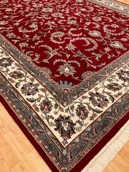 Kaoud Rugs 10.2X14.3 Rectangle RED KESHAN Area Rug