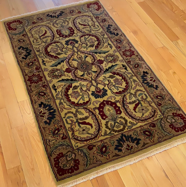 Kaoud Rugs 3.1X5.2 Rectangle GOLD ANT. MAHAL Area Rug