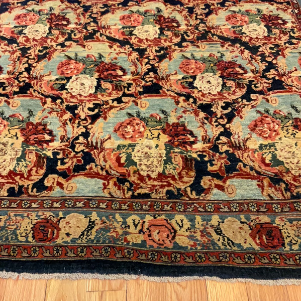 Kaoud Rugs 4.7x7 Rectangle NAVY  Area Rug
