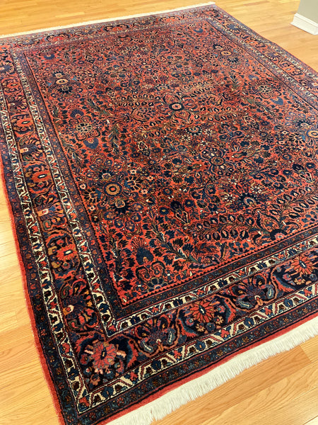Kaoud Rugs 9X11.9 Rectangle ROSE DARGAZINE Area Rug