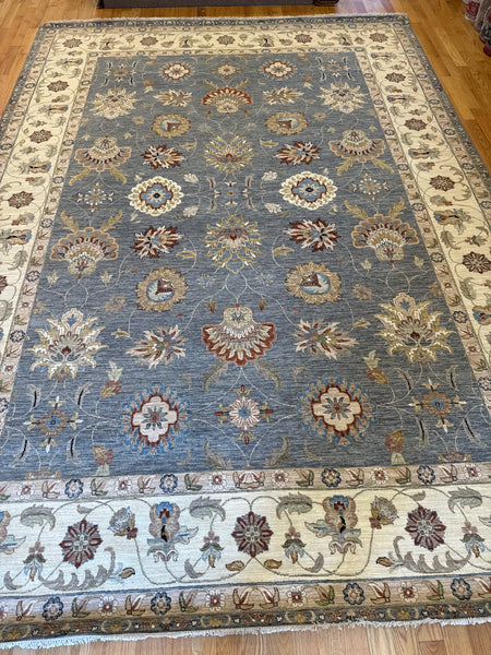 Kaoud Rugs 10.2X14.4 Rectangle Dark Grey ANT MAHAL Area Rug