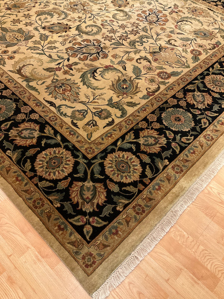 Kaoud Rugs 10X14.4 Rectangle GOLD ANT. MAHAL Area Rug