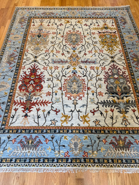Kaoud Rugs 8.2X10 Rectangle GREY OUSHAK Area Rug