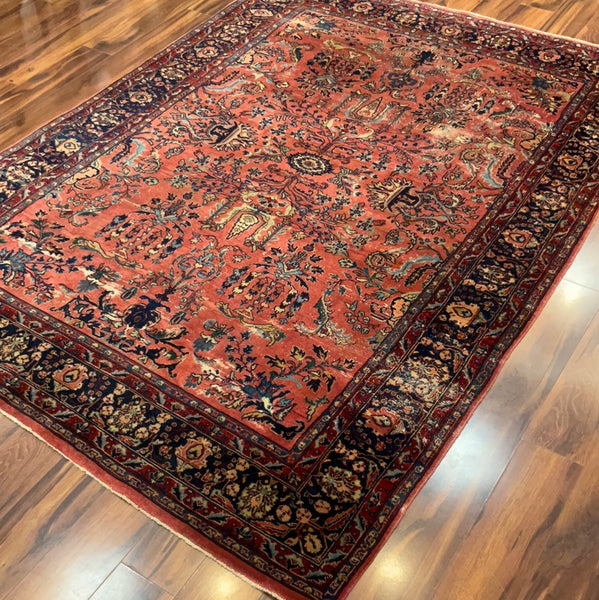 Kaoud Rugs 5.7X7.8 Rectangle ROSE SAROUK Area Rug