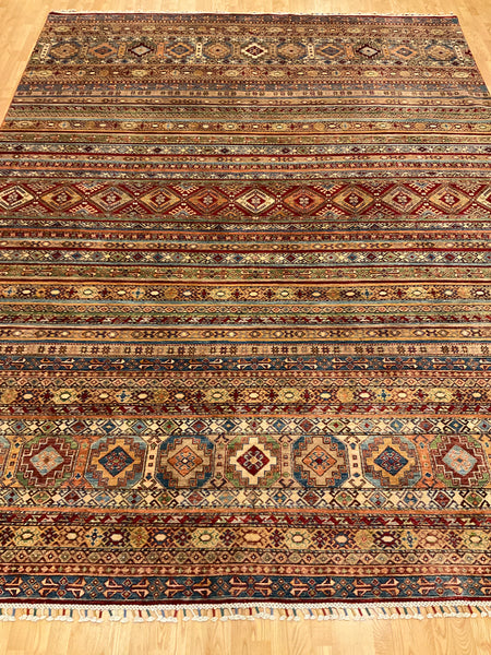 Kaoud Rugs 10.1X13 Rectangle MULTI ANT. GABBEH Area Rug