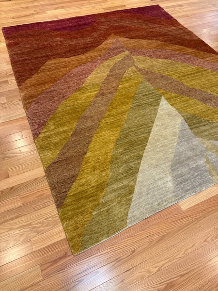 Kaoud Rugs 8.3X9.8 Rectangle MULTI GABBEH Area Rug