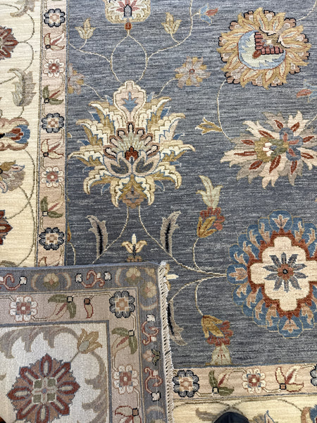 Kaoud Rugs 10.2X14.4 Rectangle Dark Grey ANT MAHAL Area Rug