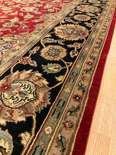 Kaoud Rugs 9.9X13.11 Rectangle RED ANT. MAHAL Area Rug