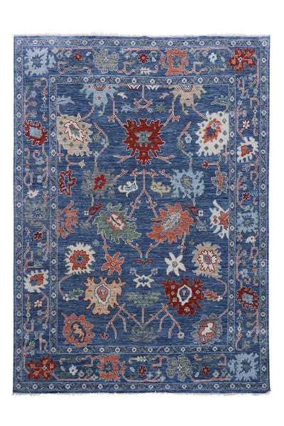 Kaoud Rugs 7.11X10.2 Rectangle Blue Mahal Area Rug