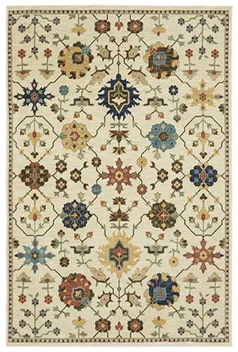 Oriental Weavers FRANCESCA fr02m Ivory
