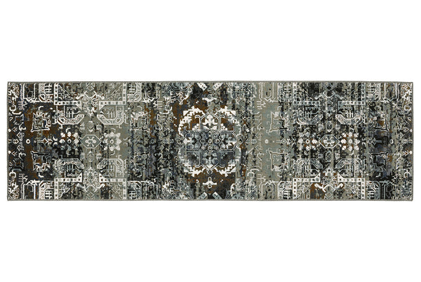 Oriental Weavers GEMINI 2060v Charcoal