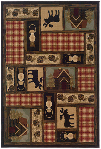 Oriental Weavers HUDSON 1067a Brown