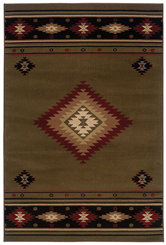 Oriental Weavers HUDSON 87j Green