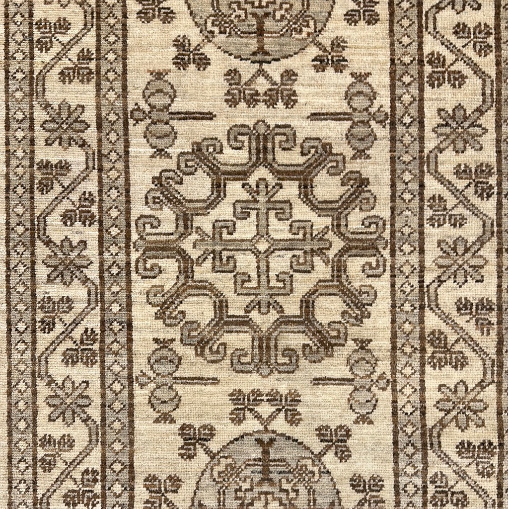 Kaoud Rugs Hand Knotted RUST WOOL ANT. SHIRAZ