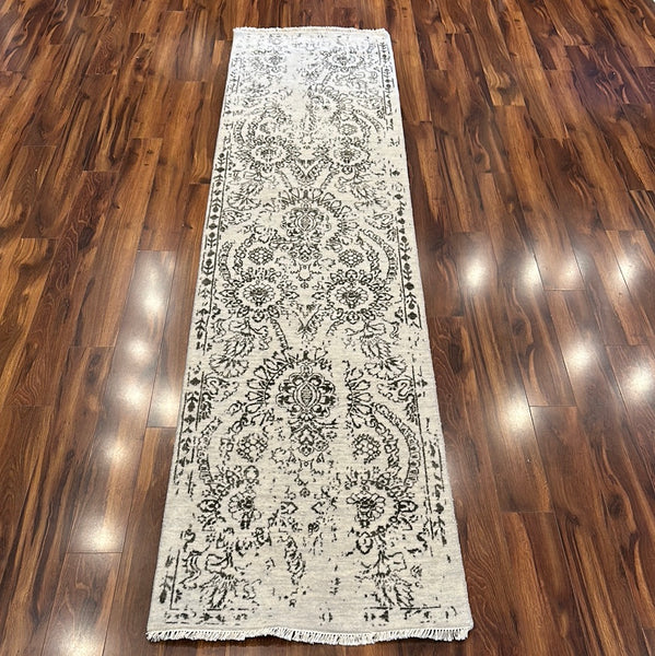 Kaoud Rugs 2.6X10.2 Runner SILVER CONTEMP Area Rug